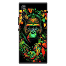 Чохол з Мавпами ZTE Nubia RedMagic 10 Air - (AlphaPrint) – Мавпа в квітах