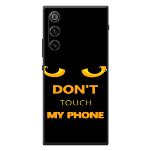 Чехол с Прикольным принтом на ZTE Nubia RedMagic 10 Air (Не трогай мой телефон)