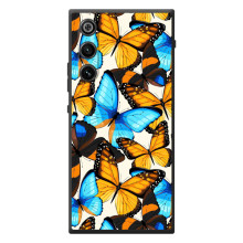 Чохол з принтом для <td>ZTE Нyбіа РедМаgік 10 Air </td> - (Прикольні) (AlphaPrint) (Яскраві метелики)