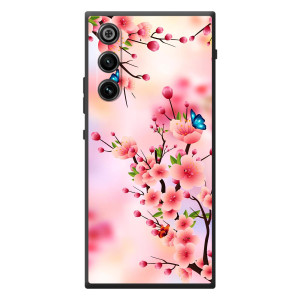 Чехол с принтом САКУРЫ на ZTE Nubia RedMagic 10 Air – Бабочки на сакуре