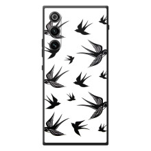 Чохол з пташками на ZTE Nubia RedMagic 10 Air (VPrint) – Ластівки
