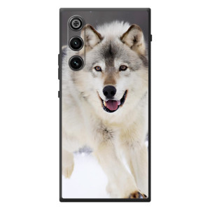 Чохол з Вовком на ZTE Nubia RedMagic 10 Air – Вовк біжить по снігу