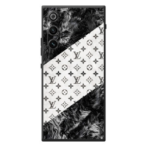 Чехол Стиль Louis Vuitton на ZTE Nubia RedMagic 10 Air – LV на белом