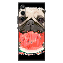 Чехол (ТПУ) Милые собачки для ZTE Nubia RedMagic 10 Air (Смешной Мопс)