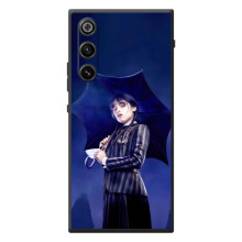 Чохли Венсдей на ZTE Nubia RedMagic 10 Air Уенсдей (AlphaPrint) (Венздей з парасолькою)