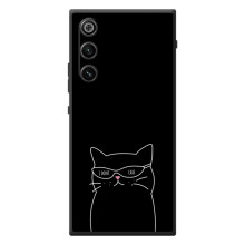 Чохол з малюнком кіт на ZTE Nubia RedMagic 10 Air (Байдужий кіт)