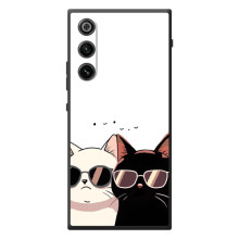 Чохол з малюнком кіт на ZTE Nubia RedMagic 10 Air (Коти в окулярах)
