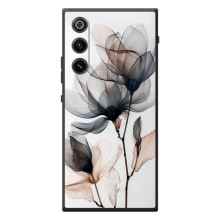 Чохол з квітковим принтом на <td>ZTE Нyбіа РедМаgік 10 Air </td> (Квіти на білому)