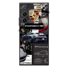 Чехол с авто Порше для ZTE Nubia RedMagic 10 Air – Коллаж Порше