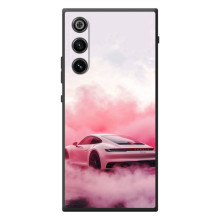 Чехол с авто Порше для ZTE Nubia RedMagic 10 Air – Розовый Порше