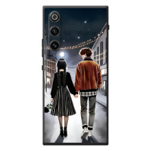 Чохол з дизайном Венздей 2 на ZTE Nubia RedMagic 10 Air – Венздей і Тайлер