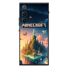 Чохол з картинками Майнкрафт для ЗТЕ Нюбія РедМеджик 10 Ейр – Лого Майнкрафт