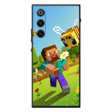 Чохол з картинками Майнкрафт для ЗТЕ Нюбія РедМеджик 10 Ейр – Персонаж Майнкрафт