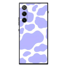 Чохол з принтом корови на <td>ZTE Нyбіа РедМаgік 10 Air </td> (Фіолетовий принт)