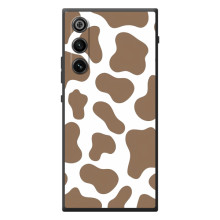 Чохол з принтом корови на <td>ZTE Нyбіа РедМаgік 10 Air </td> (Коричневий принт)