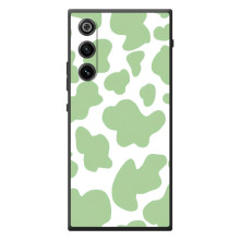 Чохол з принтом корови на <td>ZTE Нyбіа РедМаgік 10 Air </td> (Зелений принт)