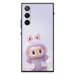 Чехол с принтом Лабубу для ZTE Nubia RedMagic 10 Air – Фиолетовый Лабубу