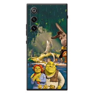 Печатный чехол с принтом Шрек для ZTE Nubia RedMagic 10 Air – Шрек и Фиона