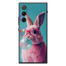 Чохол з принтом стильні тварини для <td>ZTE Нyбіа РедМаgік 10 Air </td> (Кролик в окулярах)