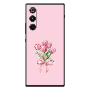 Чехол с розовым рисунком для ZTE Nubia RedMagic 10 Air