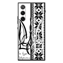 Чехол с украинским гербом на ZTE Nubia RedMagic 10 Air – Герб с вишивкой