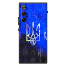 Чехол с украинским гербом на ZTE Nubia RedMagic 10 Air – Гербы на синем