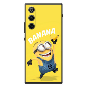 Мультяшный принт на Чехол для ЗИТИ Нубия РэдМаджик 10 Эир – Banana
