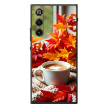 Чохол з унікальним дизайном 'Осінь з кавою' для ZTE Nubia RedMagic 10 Air – Кофе та листя