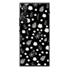 Чехлы с тематикой "ЦВЕТЫ" на ZTE Nubia RedMagic 10 Air (цветение на чорном)