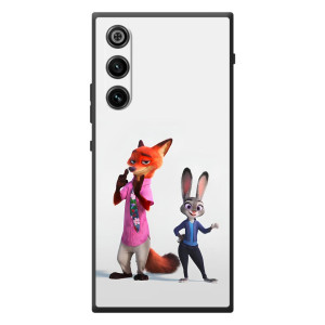 Силиконовый чехол с принтом Зоотрополіс для ZTE Nubia RedMagic 10 Air – Джуди и Ник