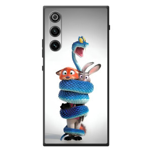 Силиконовый чехол с принтом Зоотрополіс для ZTE Nubia RedMagic 10 Air – Змея Зоо