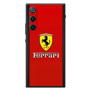 Силіконовий бампер з картинкою машини на ZTE Nubia RedMagic 10 Air – Ferrari Logo