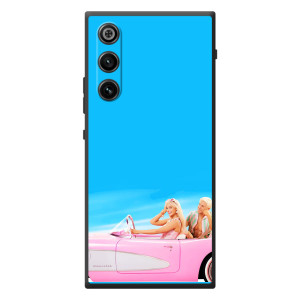 Силиконовый Чехол Барби Фильм на ZTE Nubia RedMagic 10 Air (Барби и Кен)