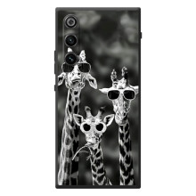 Силіконовий чохол з КАРТИНКАМИ літо для ZTE Nubia RedMagic 10 Air (AlphaPrint) – Жирафи в окулярах