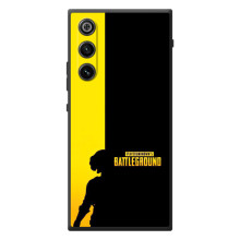 Чехол (TPU) с картинкой "Лого Пабг" на ЗИТИ Нубия РэдМаджик 10 Эир – Battlegrounds