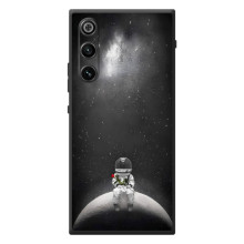 Силиконовый Чехол с принтом "Космонавты" на ZTE Nubia RedMagic 10 Air – Космонавт романтик