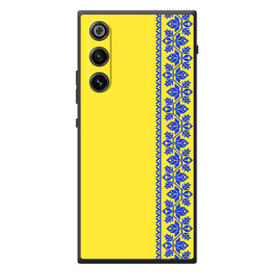 Силиконовый Чехол на ZTE Nubia RedMagic 10 Air – Вышиванка на желтом