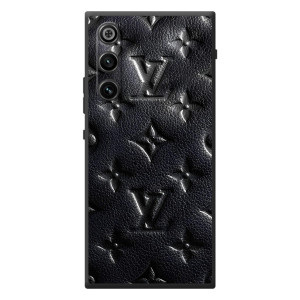 Текстурный Чехол Louis Vuitton для ЗИТИ Нубия РэдМаджик 10 Эир (Черный ЛВ)