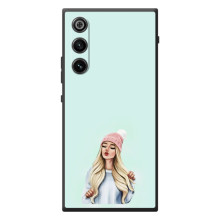 Силиконовый Чехол на ZTE Nubia RedMagic 10 Air с картинкой Стильных Девушек (В шапке)