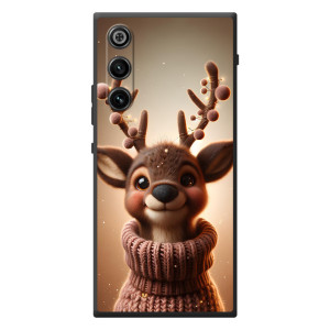 Яскравий чохол для ZTE Nubia RedMagic 10 Air з Зимові Оленята