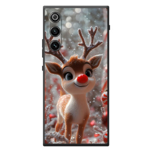 Яскравий чохол для ZTE Nubia RedMagic 10 Air з Зимові Оленята
