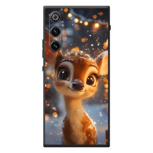 Яскравий чохол для ZTE Nubia RedMagic 10 Air з Зимові Оленята