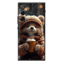 Печатный чехол «Зверята с кофе» для ZTE Nubia RedMagic 10 Air (Мишка с кофе)