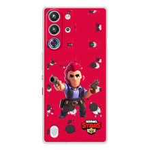 Бампер (ТПУ) с принтом Brawl Stars на 有限 用于解答你的问题 – Кольт на красном