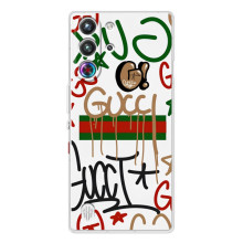 Брендновые Чехлы для ZTE Nubia RedMagic 10 Pro - (PREMIUMPrint) (Стиль GUUCI)