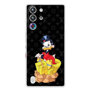 Чехлы для ZTE Nubia RedMagic 10 Pro - Скрудж МакДак Louis Vuitton (PREMIUMPrint)