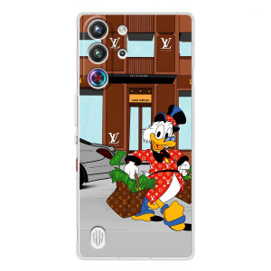 Чехлы для ZTE Nubia RedMagic 10 Pro - Скрудж МакДак Louis Vuitton (PREMIUMPrint)