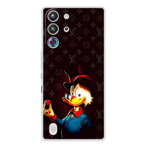 Чехлы для ZTE Nubia RedMagic 10 Pro - Скрудж МакДак Louis Vuitton (PREMIUMPrint)
