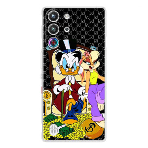 Чехлы для ZTE Nubia RedMagic 10 Pro - Скрудж МакДак Louis Vuitton (PREMIUMPrint)