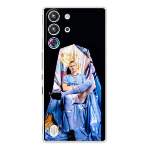 Чохли з принтом на ZTE Nubia RedMagic 10 Pro Футболіст – футболіст Холанн